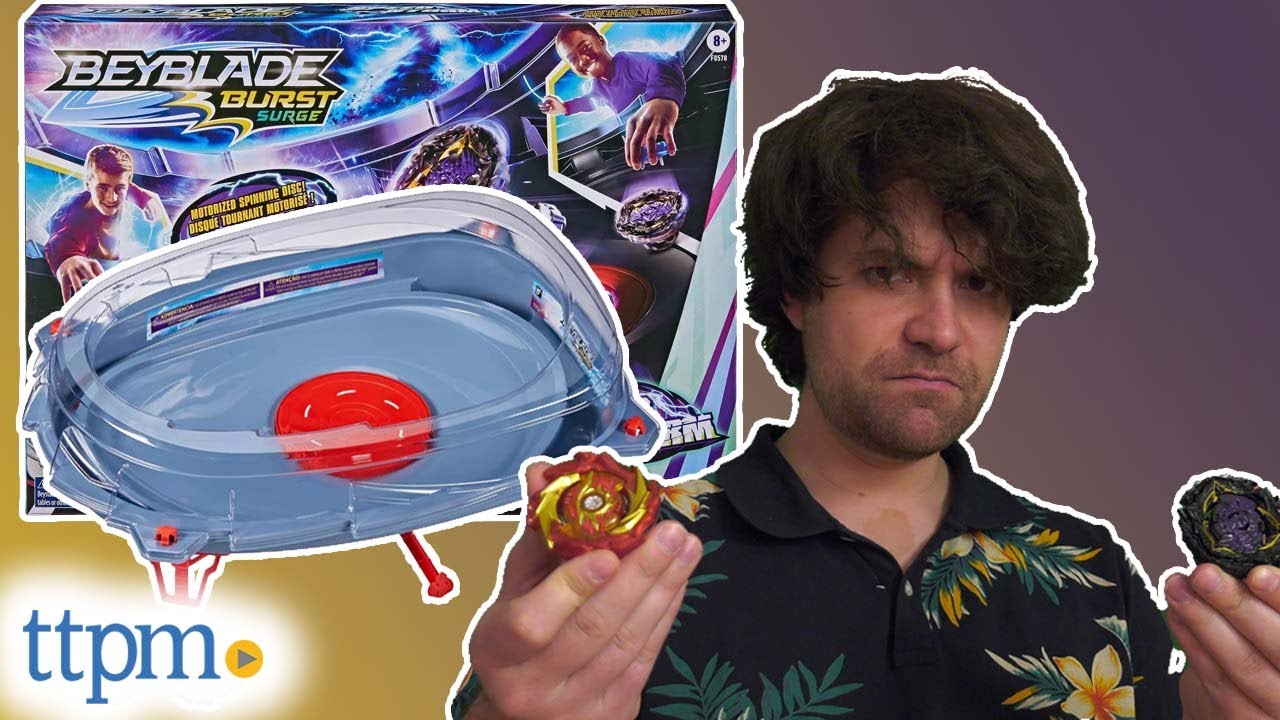 Hasbro Beyblade Burst Surge Speedstorm Motor Strike Battle Set, 1