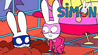 Super Rabbit, can you hear me?! | Simon | Full episodes Compilation 2h S4 | Cartoons for Kids