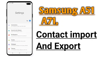 Comment ajouter un contact sur Samsung Galaxy a51 ?
