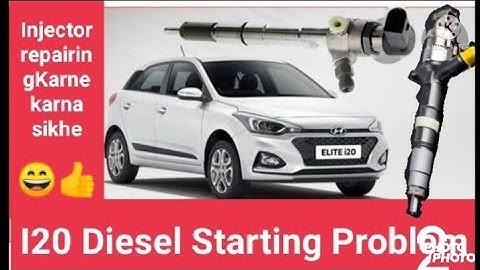 I20 Diesel Starting Problem Fuel Injector repering 👍#I20Diesel Fuel Injector#