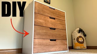 How To Build A Modern Dresser!