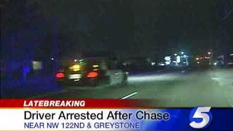Man Arrested After High Speed Chase & Crash