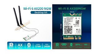 : WiFi-6 AX200NGW M2 Bluetooth 5.1 ASUS Prime Z490-A