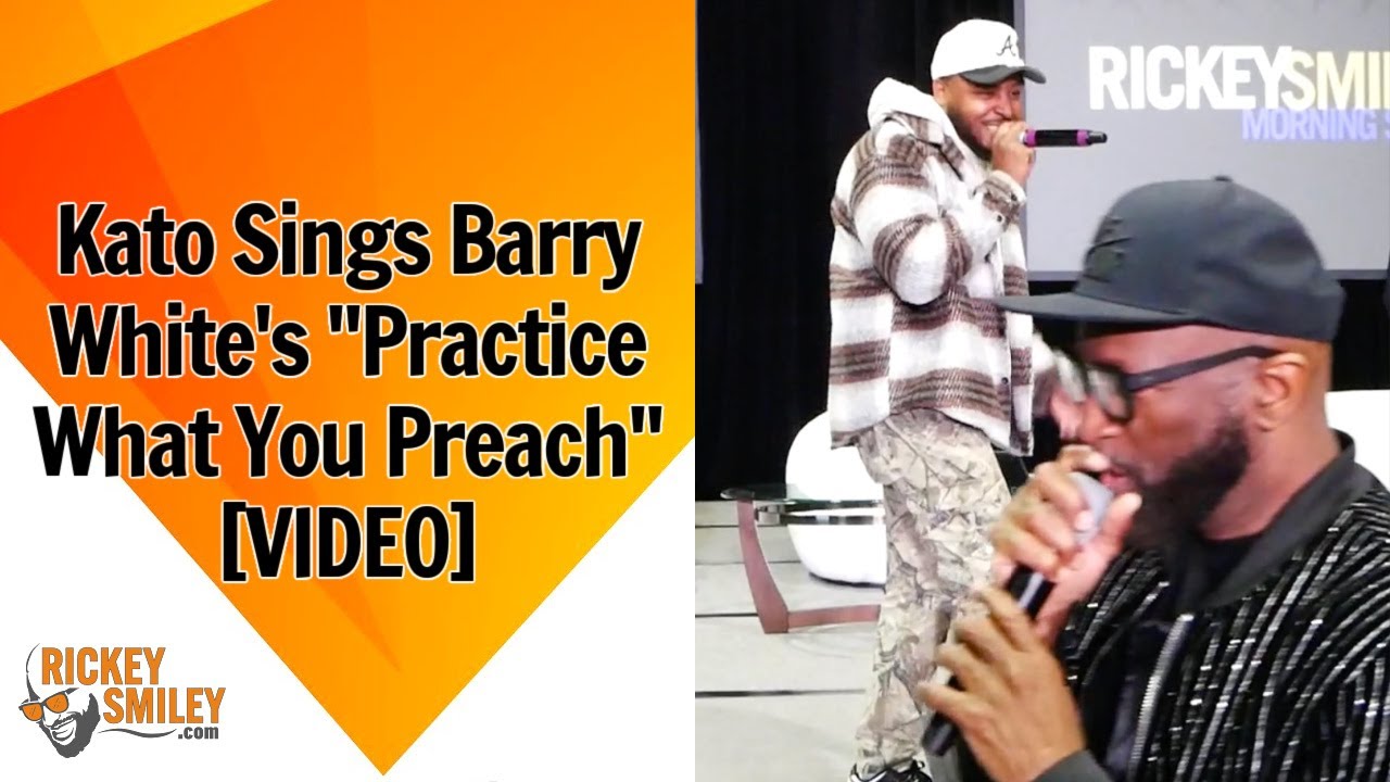 Kato Sings Barry White’s “Practice What You Preach”