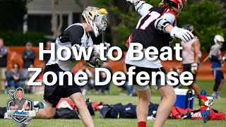 How to Beat Zone Defense | Coaching Lacrosse Zone Offense | POWLAX