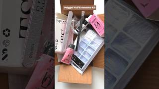 Gel Nail Kit | Nail Extension Kit Unboxing | THR3E STROKES #nailextension #polygelnailkit #shorts