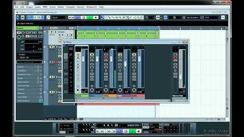Cubase 5 504: Working with Cubase 5 - Level 4 - 5. Advanced Panning