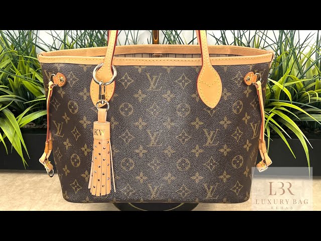 Louis Vuitton Monogram Neverfull ▪️Straps & Top Trim Replacement ▪️Cl