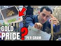 Whats the per gram price of gold  understanding gold price 