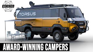 Top 10 Campers with Award-winning Designs (Brief Overview of Best Features)