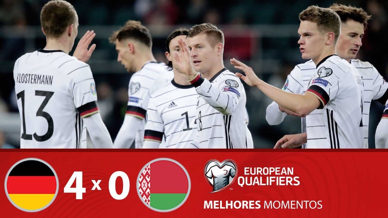 ALEMANHA 4 X 0 BELARUS – Melhores momentos – Eliminatórias da Euro (16/11/2019)