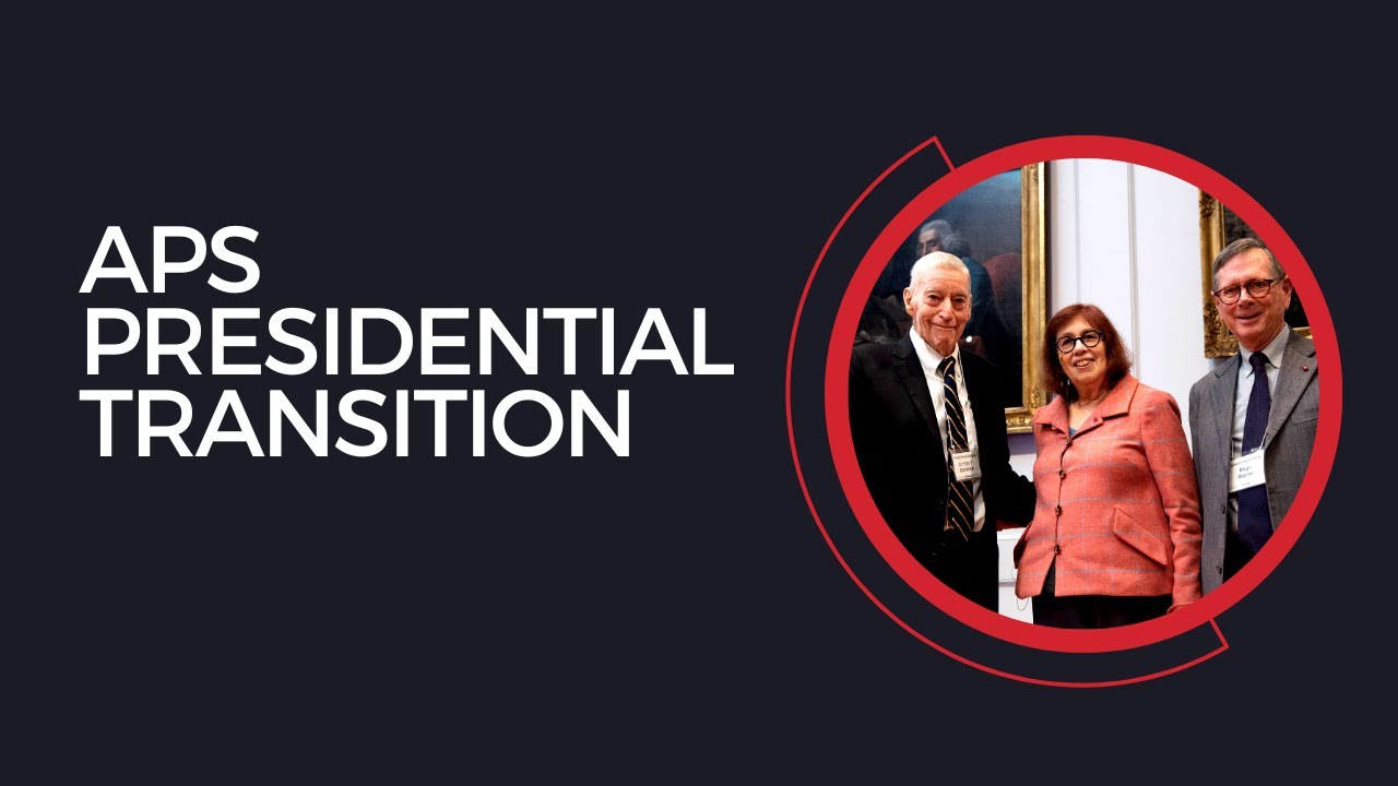 Installation of Roger Bagnall as President of the American Philosophical Society