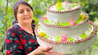 Grandma's Perfect 3 Tier CAKE Recipe | Make Your Own Birthday Cake. Try it and See.. screenshot 3