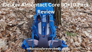 Excellent Pack: Deuter Aircontact Core 50 + 10 Review