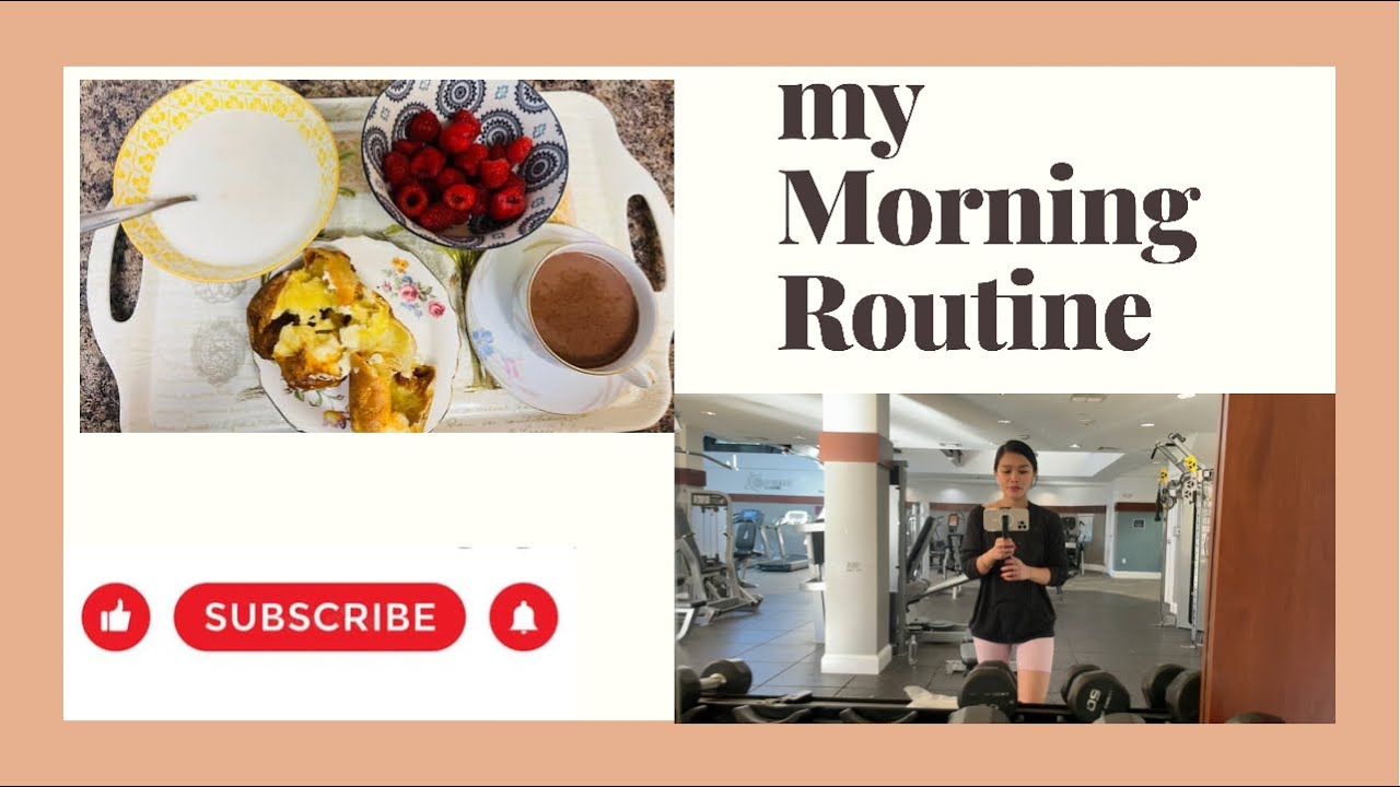 my Morning routine after dropping kobe to school | Gym Tour in our ...