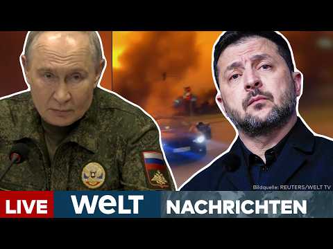 UKRAINE-KRIEG: Putin zeigt seine zwei Gesichter! Nach Witkoffs Abflug hagelt es Bomben | LIVE