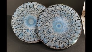 #324  Super cool crackle effect resin coasters
