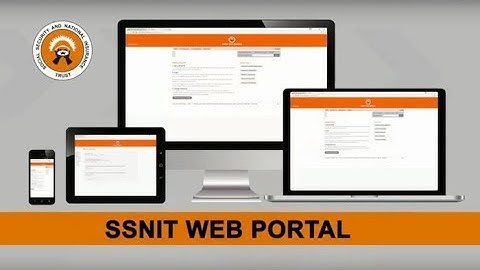 SSNIT Web Portal Advert