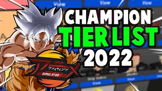 Anime Fighting Simulator X Champion Tier List (December 2023) - Best  Champions! - Try Hard Guides