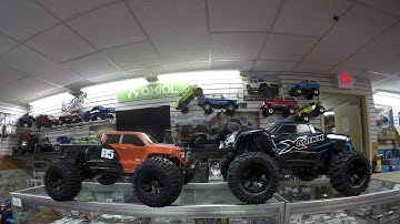 First look at the 1/5 Redcat Rampage R5 n comparison with Xmaxx