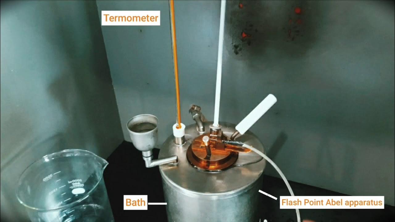PRAKTIKUM PRODUK MIGAS 1 UJI FLASH POINT PADA KEROSINE YouTube