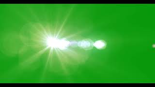 Lens Flare Green Screen Animation Free 1920X1080