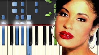 Como La Flor / Selena / Piano Tutorial / Notas Musicales chords