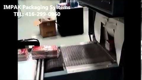 Shanklin A27A Shrink Wrapping Stacked Brochures