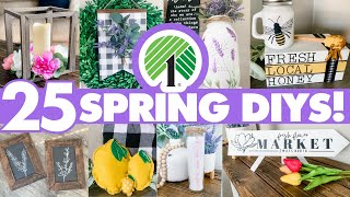 YES! 25 AMAZING Dollar Tree Decor DIYs for Spring 2024 ☀️ 🌷 CHEAP + EASY Floral Summer Decor Crafts!