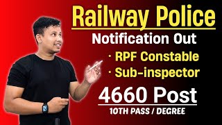 Railway Police Vacancy 2024 ⚡|| RPF Constable & SI Recruitment 2024 || RPF Recruitment 2024