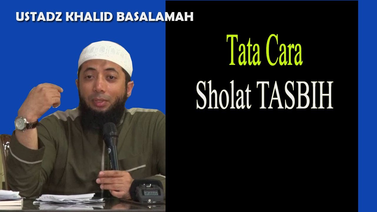 Tata Cara Sholat Tasbih Youtube