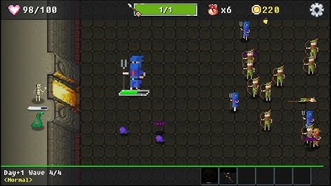Dungeon Defense (by GameCoaster) - action game for android and iOS - gameplay.