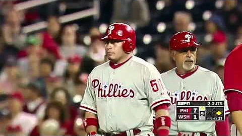 2012/05/06 Ruiz singles off Harper's glove