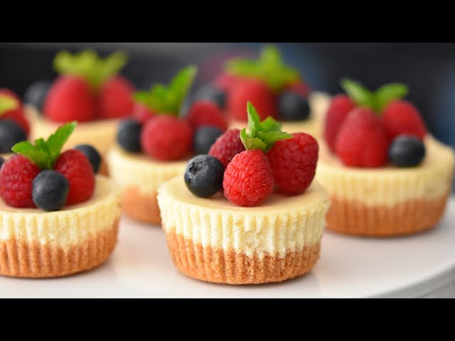 Mini Cheesecakes - Sugar Spun Run