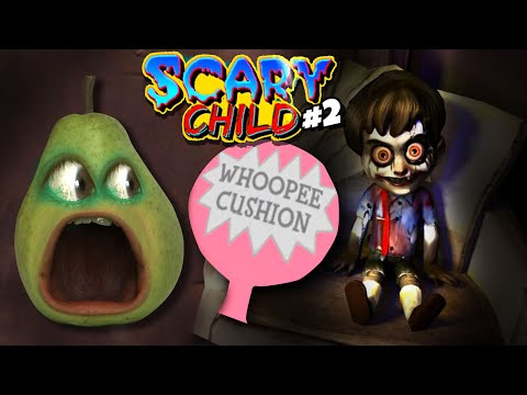 Pear FORCED to play - SCARY CHILD #2: Whoopee Cushions!!!