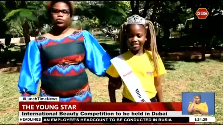 Nine-year-old Margaret Andrea wins Mini Miss Kenya...