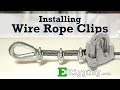 Installing Wire Rope Clips