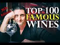 Top 100 Most Iconic Famous Wine Names A to Z