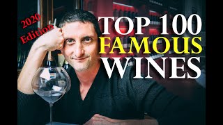 Top 100 Most Iconic Famous Wine Names A to Z