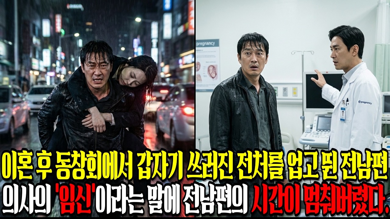 이혼 후 동창회에서 갑자기 쓰러진 전처를 업고 뛴 전남편, 의사의 '임신'이라는 말에 전남편의 시간이 멈춰버렸다.ㅣ감동사연ㅣ노후사연ㅣ오디오북ㅣ라디오사연