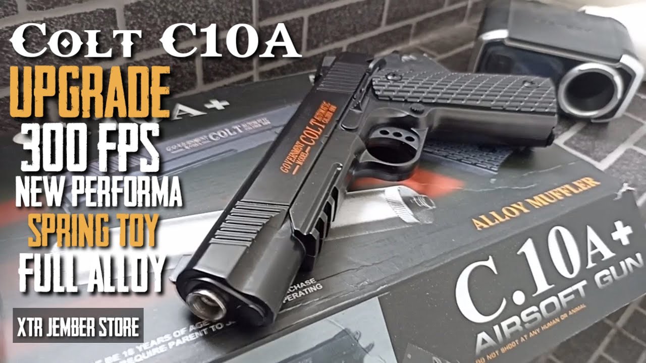 SPRING TOY ALLOY C10A UPGRADE NEW PERFORMA by XTR #toygun # ...