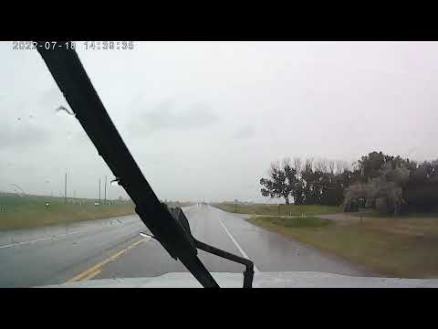 Part 1 Travel Medicine Hat - Bow Island, Alberta, Canada 18/07/2022 Storm Wind Farm Rattlesnake