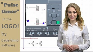 Pulse Timer in the LOGO! by CADe-SIMU Software
