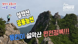 [4K]설악산/공룡능선/대한민국제1경/소공원/금강굴/비선대/마등령/나한봉/1275봉/킹콩바위/천불동계곡/속초/Seoraksan/Mountain/Hiking/South Korea