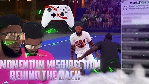 *NEW* MOMENTUM MISDIRECTION BEHIND THE BACK 2K20 TUTORIAL w/ HANDCAM