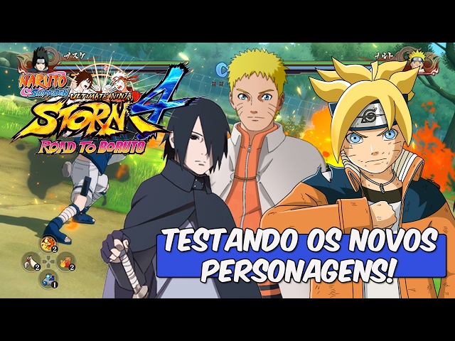 Naruto Shippuden: Road to Boruto vai ganhar novos lutadores