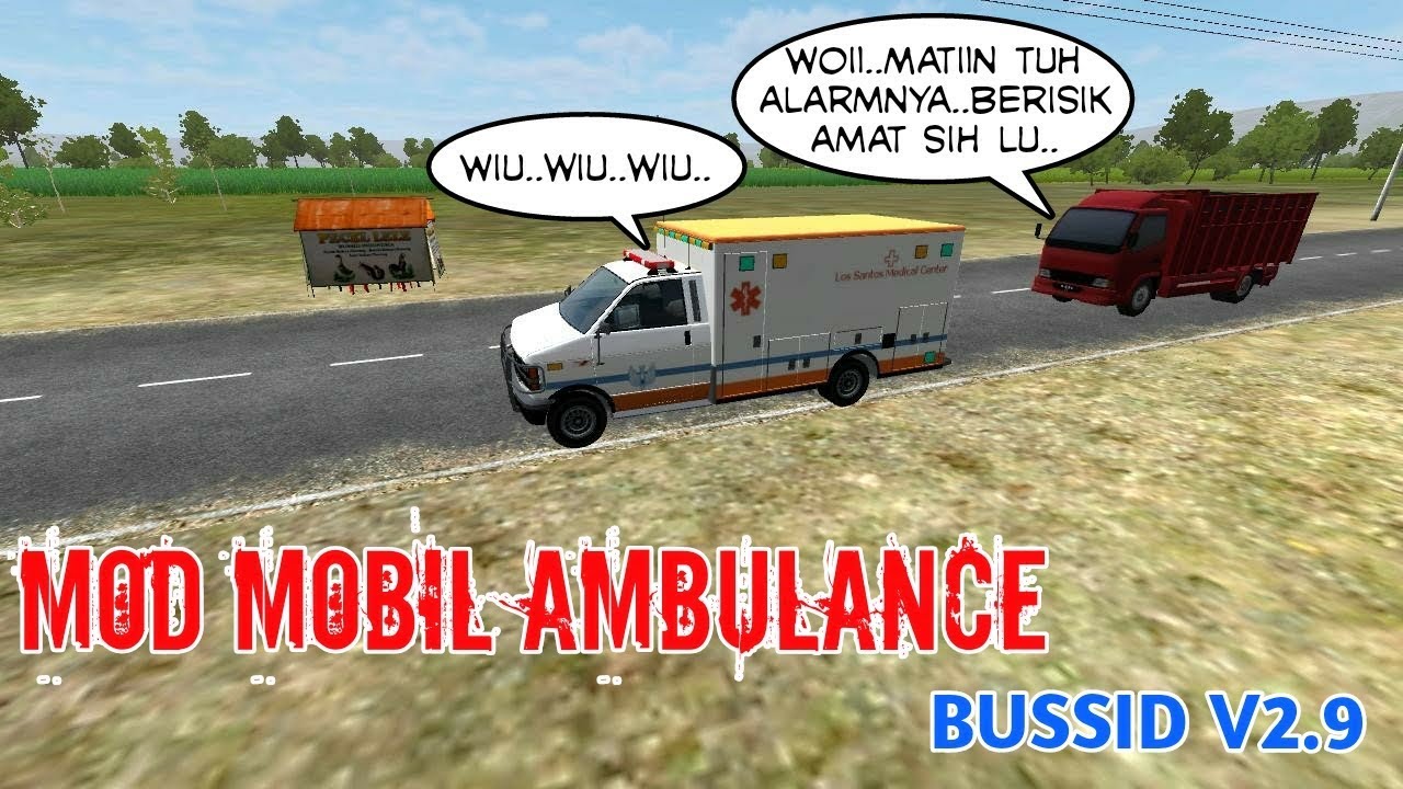 42 Mod Bussid Mobil Ambulance HD Terbaik