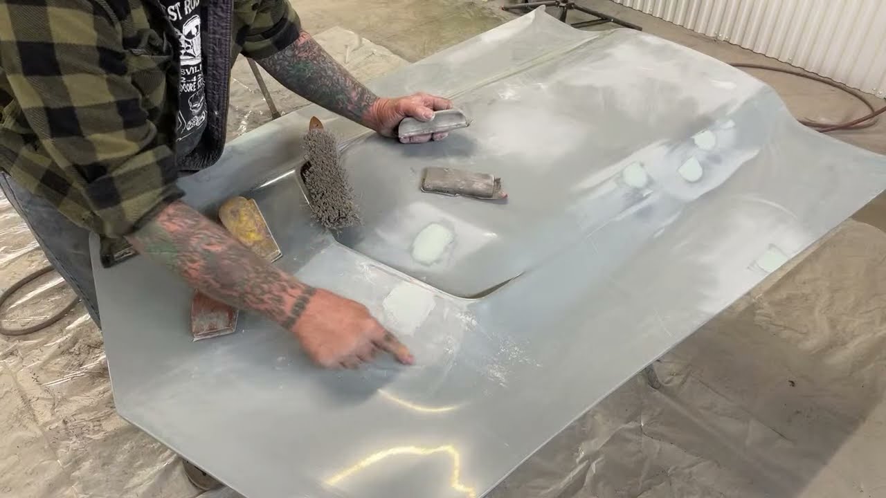 How To Fix Fiberglass Using Bondo Filler Corvette Restoration YouTube