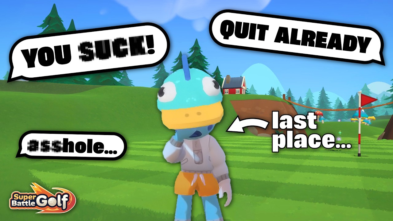 We CANNOT be nice in Super Battle Golf