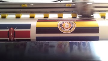 flag printer YH 1800F testing